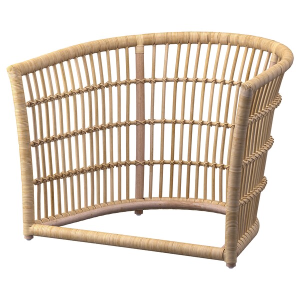 STOCKHOLM 2025 frame armchair, rattan, 93x67x77 cm