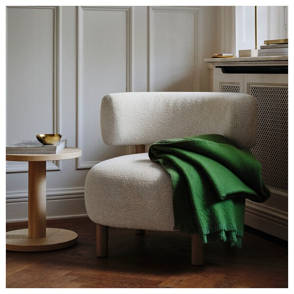 STOCKHOLM 2025 side table, pine veneer natural, 40 cm