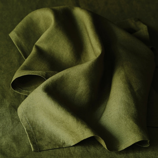 STOCKHOLM 2025 napkin, dark green, 50x50 cm, 2 pack