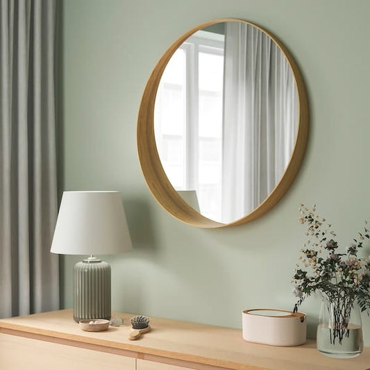 Ikea STOCKHOLM - Mirror, oak veneer,80 cm