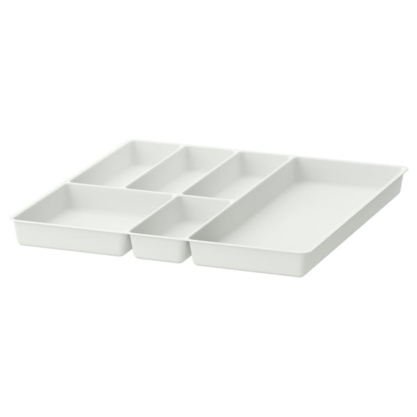 STÖDJA cutlery tray, white, 51x50 cm