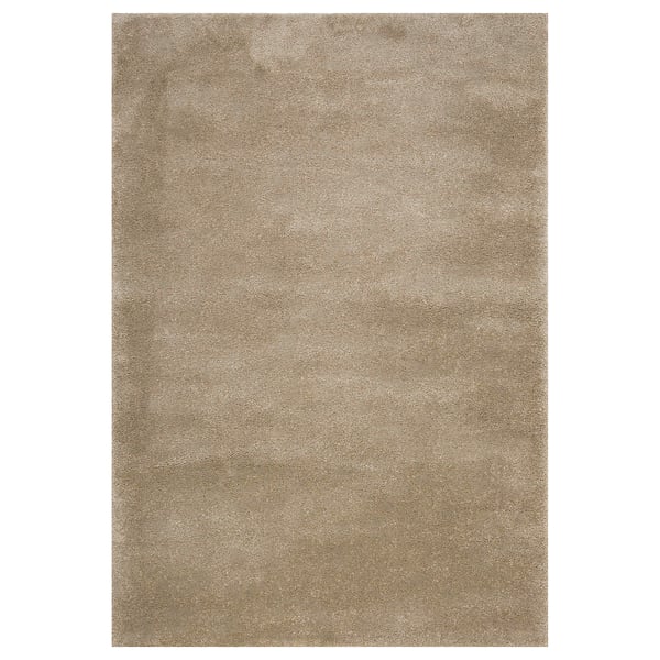 STOENSE rug, low pile, beige, 170x240 cm