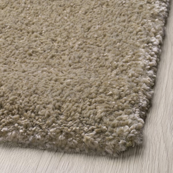 STOENSE rug, low pile, beige, 80x150 cm