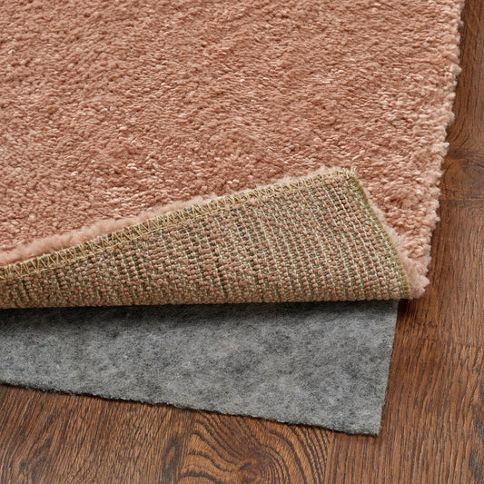 STOENSE rug, low pile, pale pink, 80x150 cm