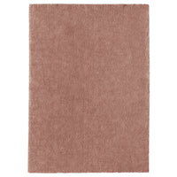 STOENSE rug, low pile, pale pink, 170x240 cm