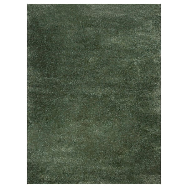 STOENSE rug, low pile, green, 200x300 cm