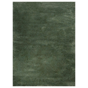STOENSE rug, low pile, green, 133x195 cm