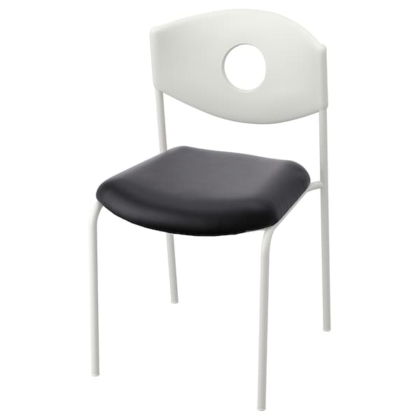 Ikea STOLJAN - Meeting chair, white/black