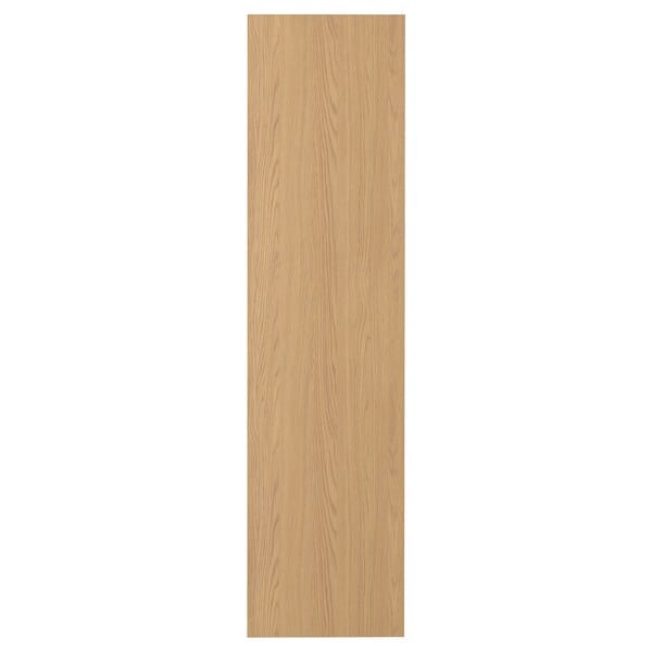 STORKLINTA door, oak effect, 50x195 cm