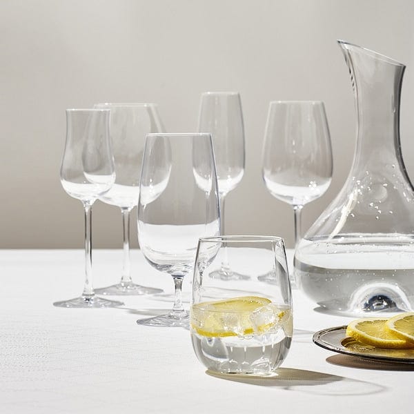 Ikea STORSINT - Wine glass, clear glass, 49 cl