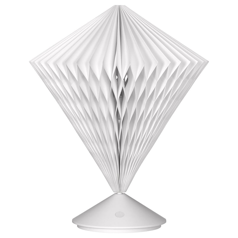 STRÅLA LED decorative table lamp, tree-shaped battery-operated/white, 11.5 cm