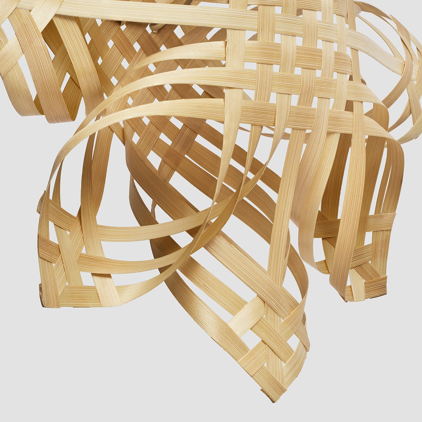 STRÅLA lamp shade, bamboo, 35 cm