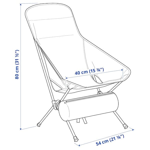 Ikea STRANDÖN - Folding chair, green