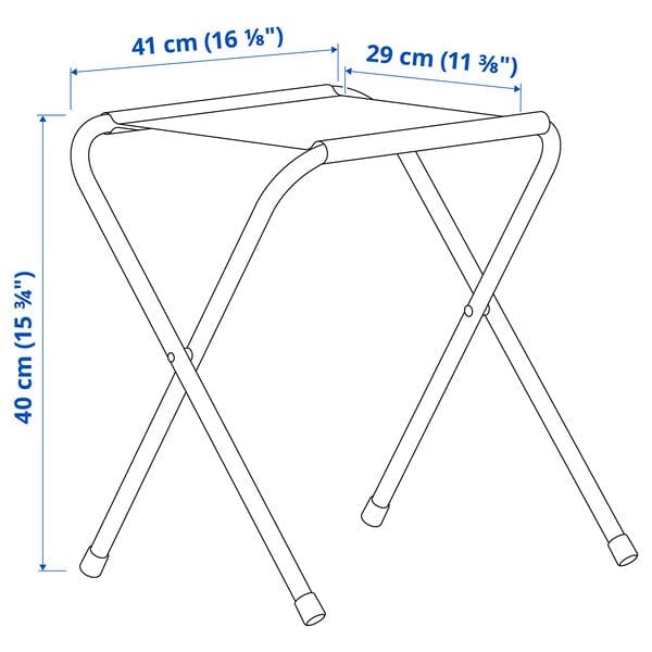 Ikea STRANDÖN - Folding stool, green