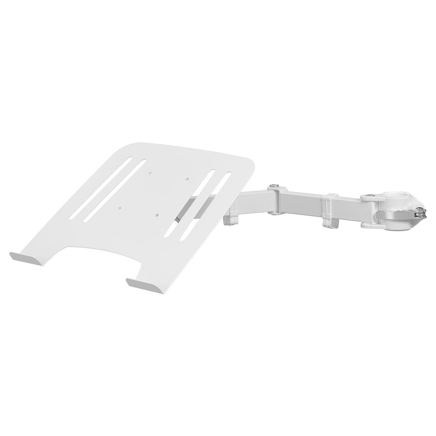 STUBBERGET laptop holder with arm, white