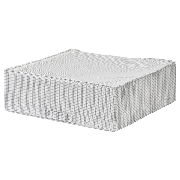 STUK storage case, white/grey, 55x51x18 cm