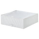 STUK storage case, white/black, 51x51x18 cm