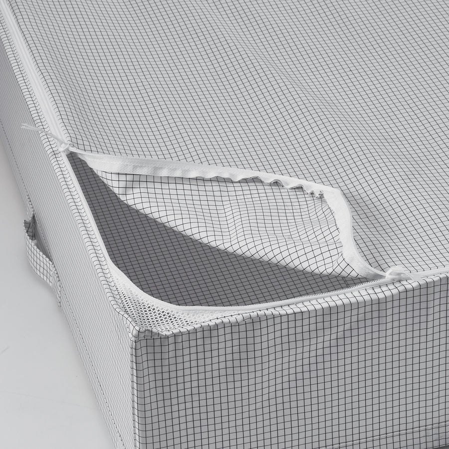STUK storage case, white/black, 71x18x51 cm