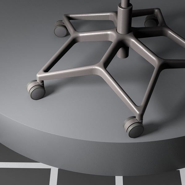 STYRSPEL gaming chair, dark grey/grey