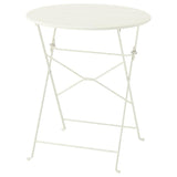 SUNDSÖ table, off-white outdoor, 65 cm