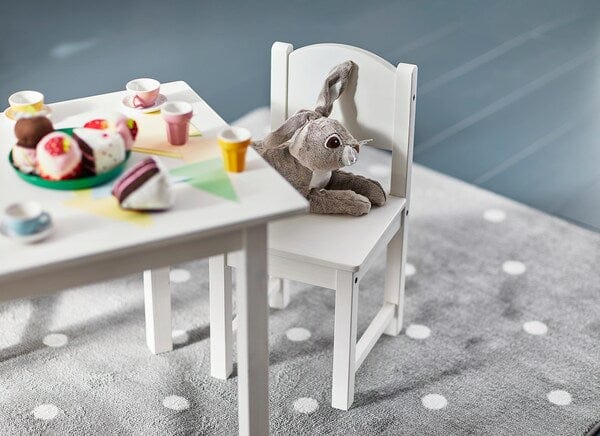 Ikea SUNDVIK - Children's table, white, 76x50 cm