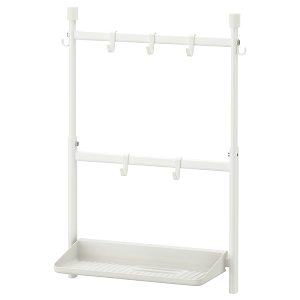 SUNNERSTA kitchen organiser set, no drill/dish drainer/hook, 45.7 cm