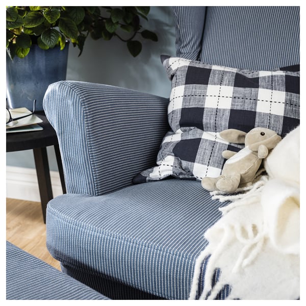 SVAMPFLY cushion cover, anthracite, 50x50 cm