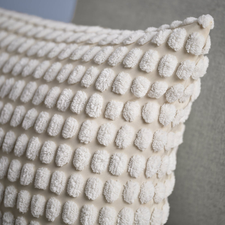 SVARTPOPPEL cushion cover, off-white, 40x58 cm