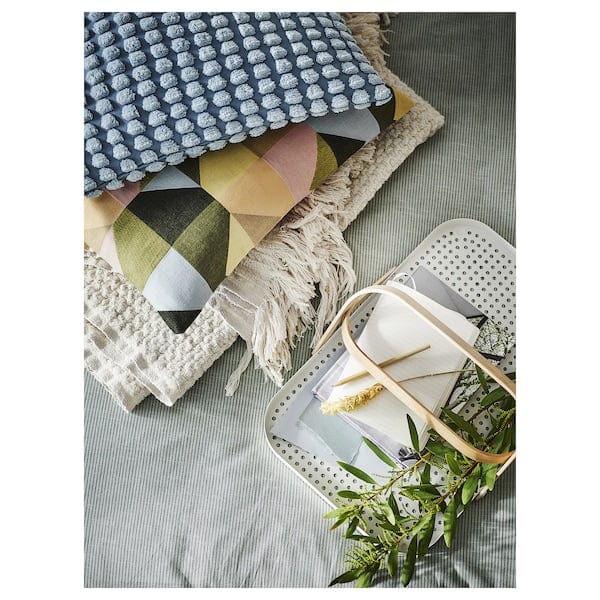 Ikea SVARTPOPPEL - Cushion cover, pale blue, 50x50 cm