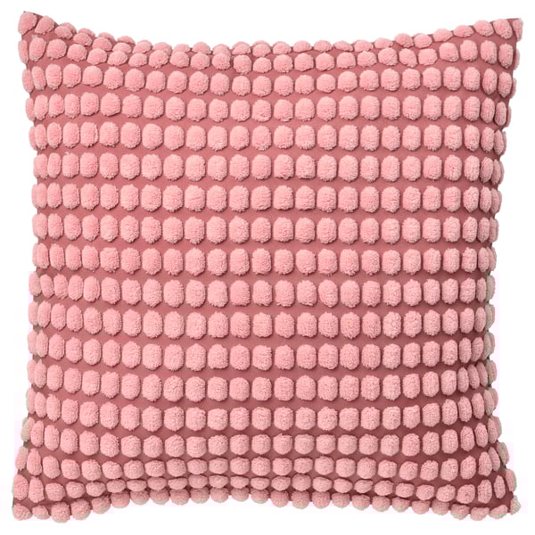 SVARTPOPPEL cushion cover, light pink, 50x50 cm