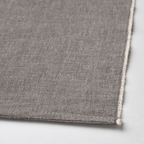 SVARTSENAP table-runner, grey, 35x130 cm