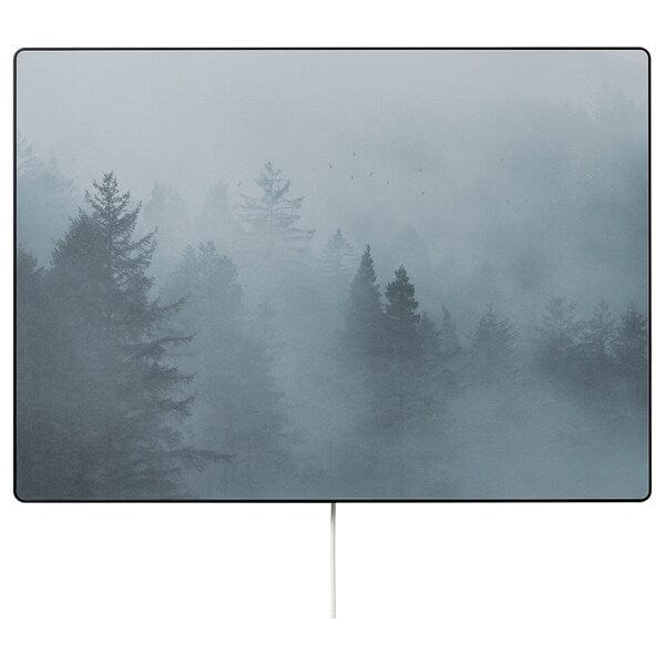 Ikea SYMFONISK - Frame panel with case, mountains with fog