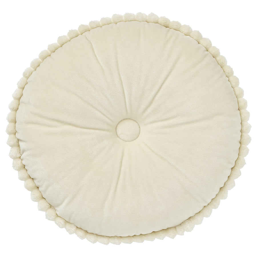 SYRENBUSKE cushion, light beige, 36 cm