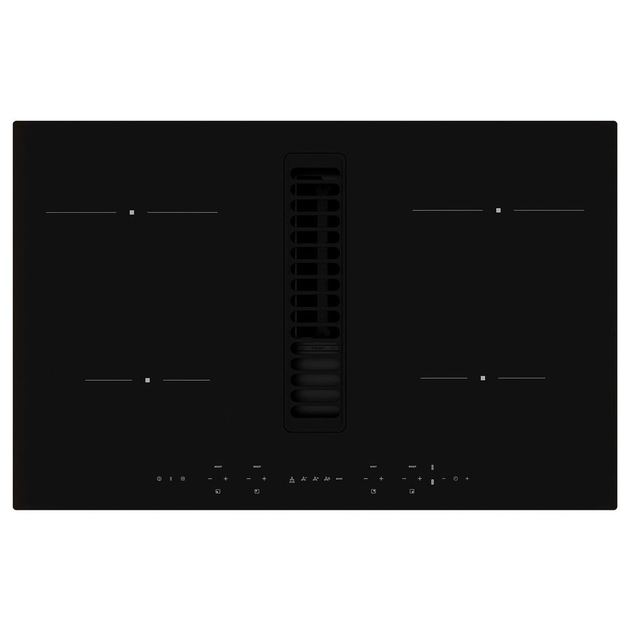 TÄCKNAN ind hob/int extractor w recirc kit, IKEA 300/black