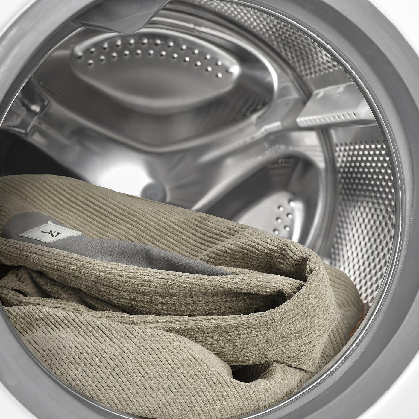 TÄRNKULLEN cover bed frame, Kelinge beige, 200x140 cm