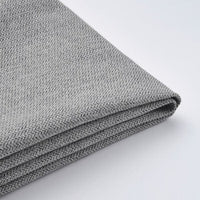 TÄRNKULLEN cover bed frame, Tibbleby beige/grey, 140x200 cm