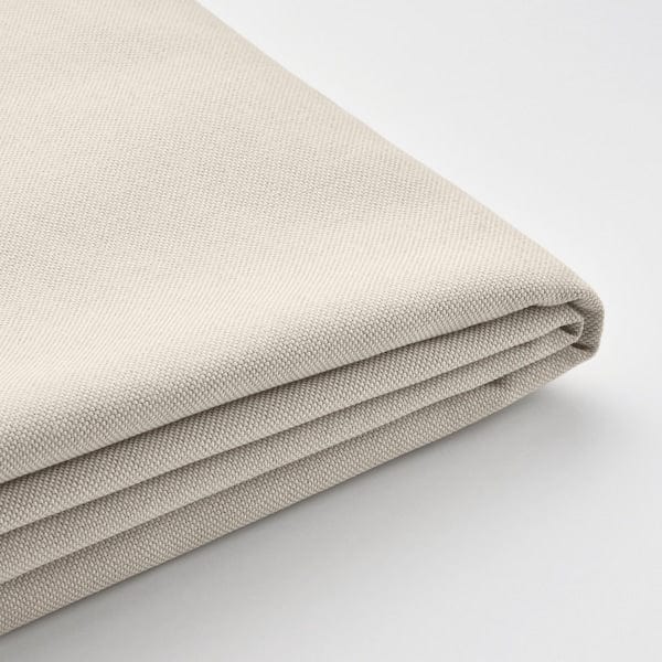 TÄRNKULLEN cover bed frame, Vissle beige, 160x200 cm