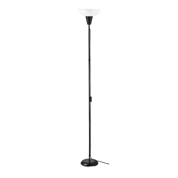 TÅGARP floor uplighter, black/white, 24 cm