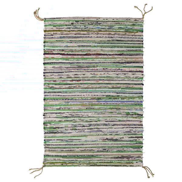 TÅNUM rug, flatwoven, assorted colours, 60x90 cm