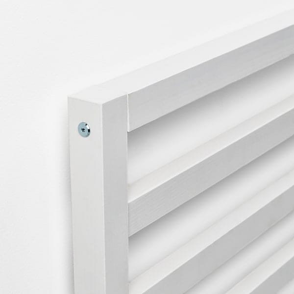 Ikea TARVA - Bed frame, stained white/Luröy,160x200 cm