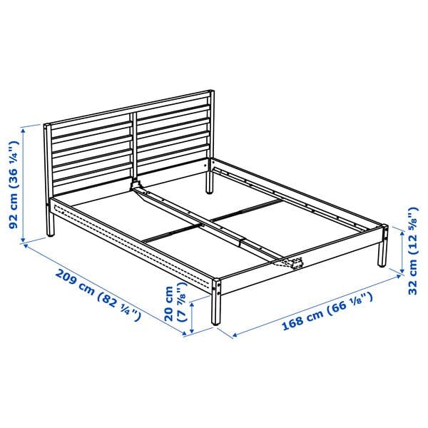 Ikea TARVA Bed structure - pine/Luröy 160x200 cm , 160x200 cm