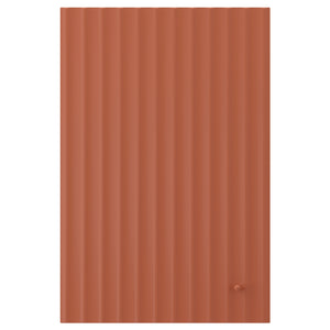 TERRSJÖ door, red-brown wave pattern, 40x60 cm