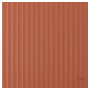 TERRSJÖ door, red-brown wave pattern, 60x60 cm