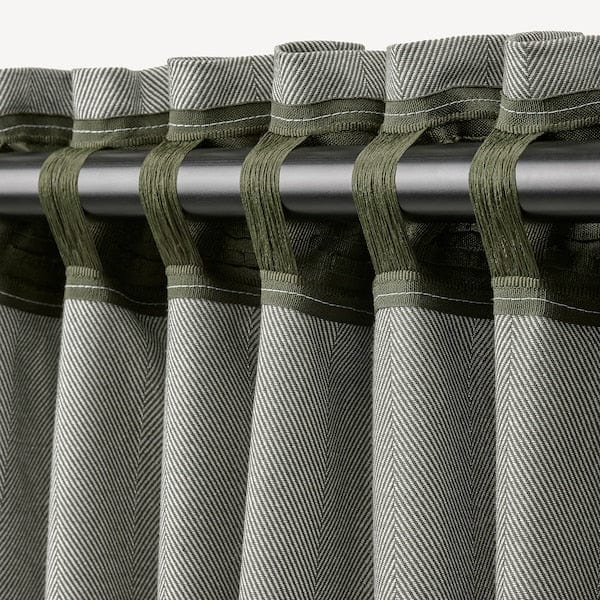 Ikea TIBAST - Curtains semioscurante, 1 pair , 145x300 cm