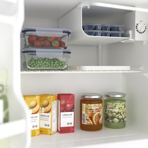 TILLREDA fridge, freestanding/white, 43 l