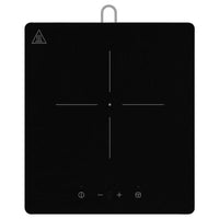 TILLREDA portable induction hob, 1 zone white, 27x6.2x30.5 cm