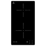 TILLREDA portable induction hob, 2 zones white, 28x6.2x52 cm
