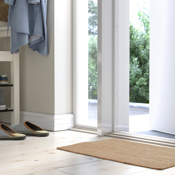 TIOKRONA door mat, natural, 40x60 cm