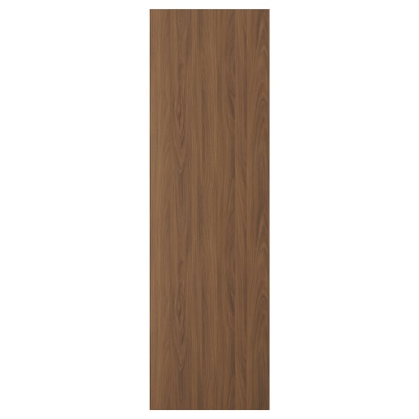 TISTORP door, brown walnut effect, 60x200 cm