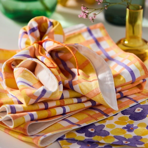 TJÄRLEK place mat, multicolour, 35x45 cm